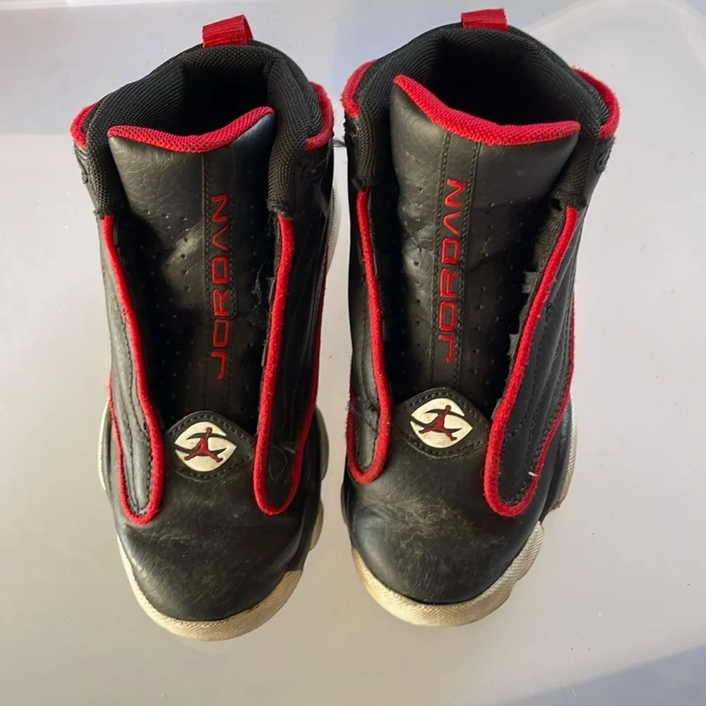 Jordan Kids Shoes Red and Black 1Y